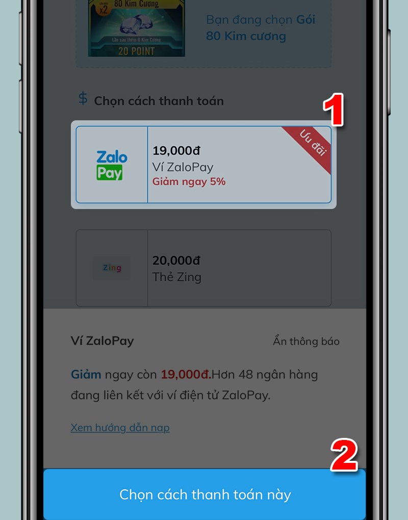 5-cach-nap-the-zingspeed-vng-tren-trang-chu-nhanh-chong-tien-loi-4-800x1020-1-1 Bạn hãy chọn cách thức thanh toán là Ví ZaloPay
