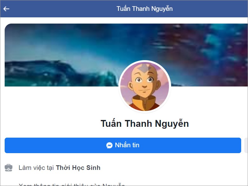 Thông tin được hiển thị Thông tin được hiển thị