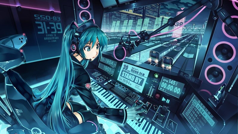 Ảnh nền Hatsune Miku - 12 (Kích thước: 1920 x 1080) Ảnh nền Hatsune Miku - 12 (Kích thước: 1920 x 1080)