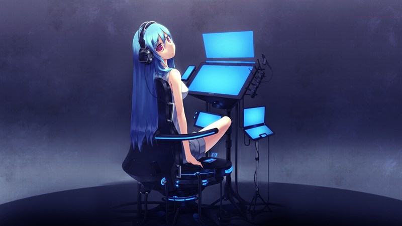 Ảnh nền Hatsune Miku - 13 (Kích thước: 1920 x 1080) Ảnh nền Hatsune Miku - 13 (Kích thước: 1920 x 1080)