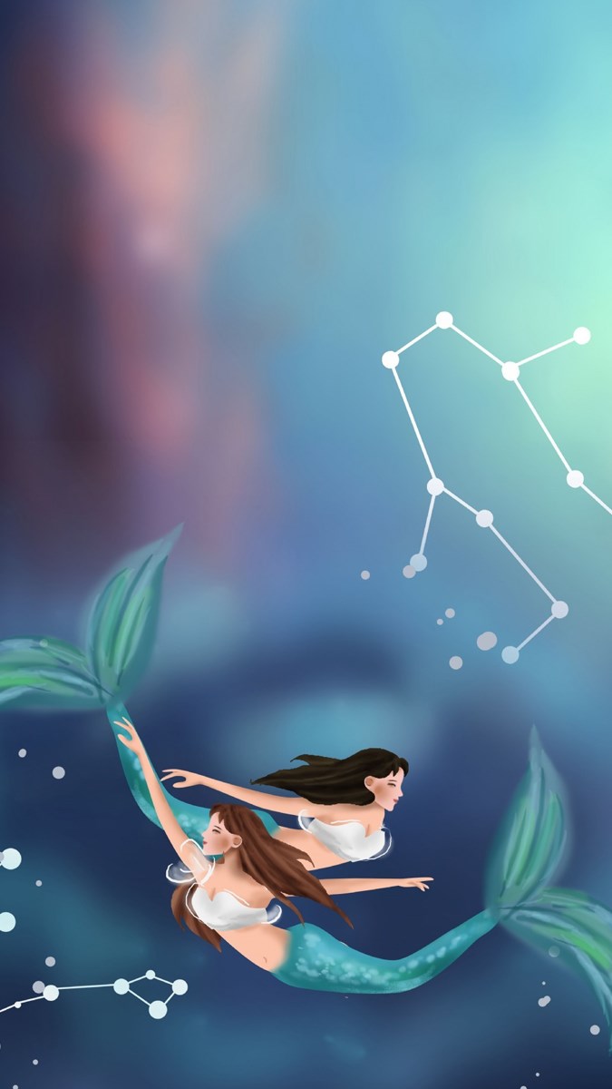 Ảnh nền cung Song Ngư - 5 (Kích thước: 1080 x 1920) Ảnh nền cung Song Ngư - 5 (Kích thước: 1080 x 1920)
