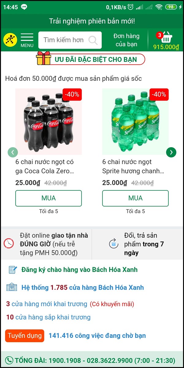 Kéo xuống dưới để xem thêm ưu đãi dành riêng cho đơn hàng của bạn Kéo xuống dưới để xem thêm ưu đãi dành riêng cho đơn hàng của bạn