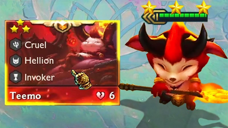 Teemo là chủ lực ở hàng sau của đội hình Teemo là chủ lực ở hàng sau của đội hình