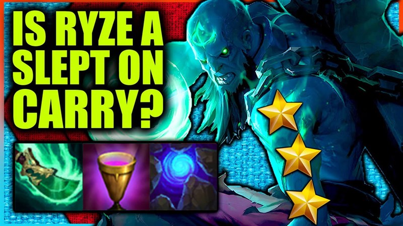 Ryze sở hữu khả năng tạo hiệu ứng khống chế cực khó chịu Ryze sở hữu khả năng tạo hiệu ứng khống chế cực khó chịu
