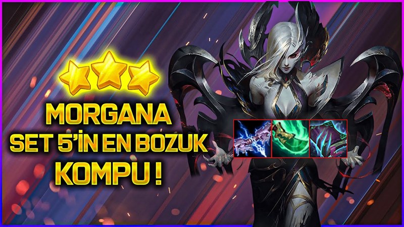Morgana đóng vai trò là carry chủ lực trong đội hình Morgana đóng vai trò là carry chủ lực trong đội hình