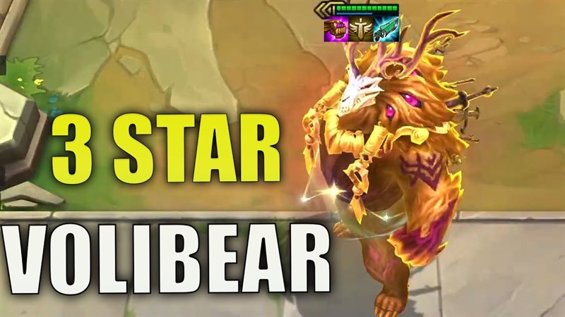 Volibear sở hữu khả năng gánh team cực mạnh mẽ Volibear sở hữu khả năng gánh team cực mạnh mẽ