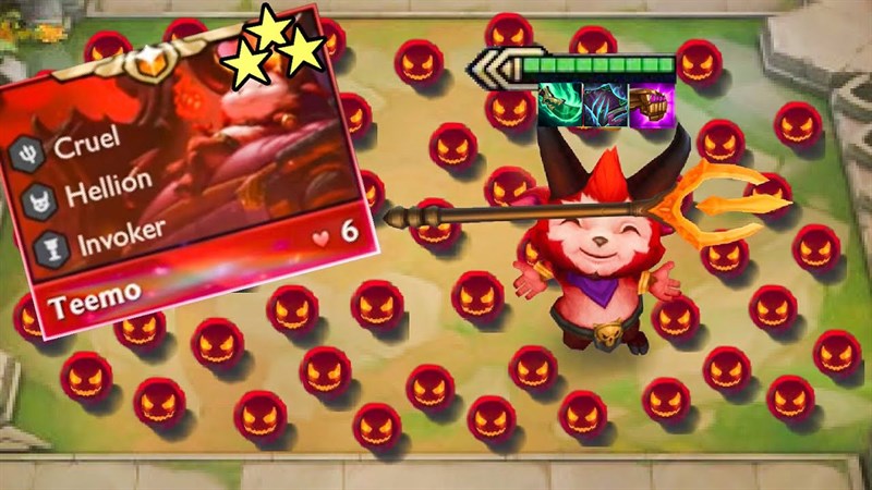 Teemo với khả năng ném bom sẽ có thể gánh đội cực tốt Teemo với khả năng ném bom sẽ có thể gánh đội cực tốt
