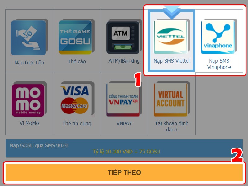 Thanh toán bằng SMS Thanh toán bằng SMS