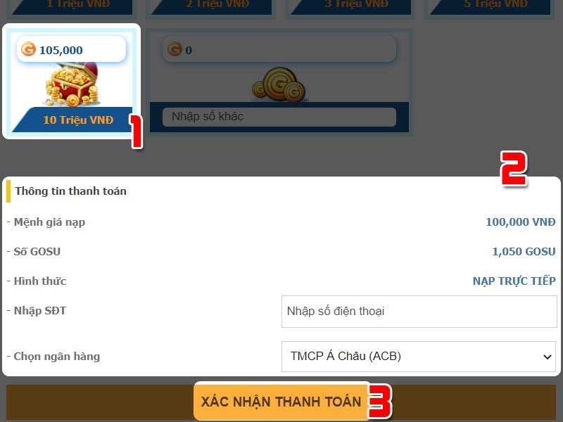 Kiểm tra thông tin giao dịch và xác nhận thanh toán Kiểm tra thông tin giao dịch và xác nhận thanh toán