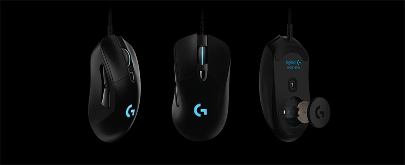 Logitech G403 Hero với cảm biến tối tân Logitech G403 Hero với cảm biến tối tân