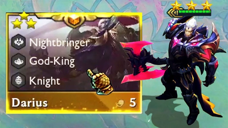 Darius đóng vai trò là Darius đóng vai trò là
