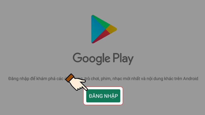 Nhấn chọn Đăng nhập (Sign in) Nhấn chọn Đăng nhập (Sign in)