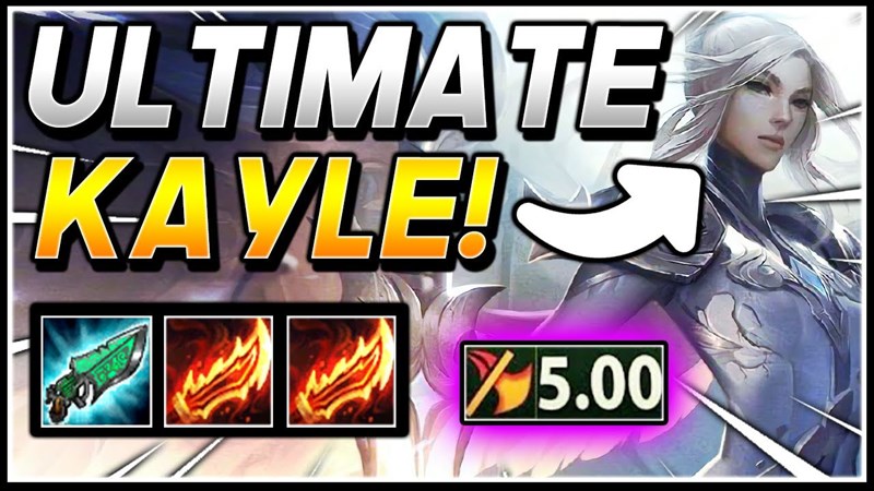 Kayle sở hữu khả năng quét sạch đội hình kẻ địch Kayle sở hữu khả năng quét sạch đội hình kẻ địch