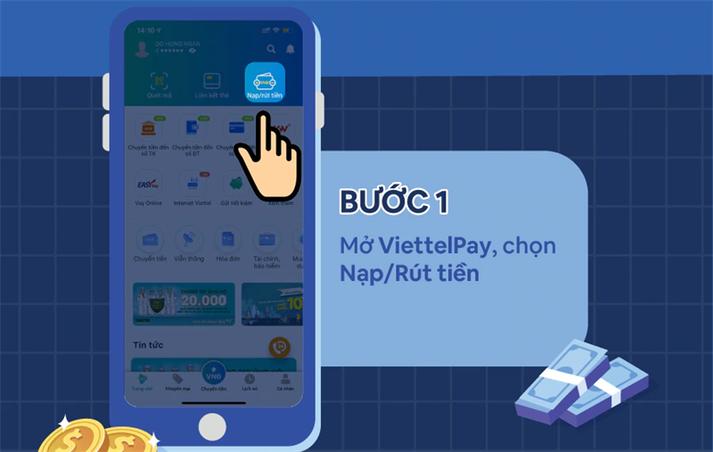 7-800x507-2 Cách rút tiền ViettelPay không cần thẻ, không cần ra ngân hàng