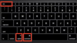 Phím tắt buộc thoát ứng dụng khiến MacBook bị treo