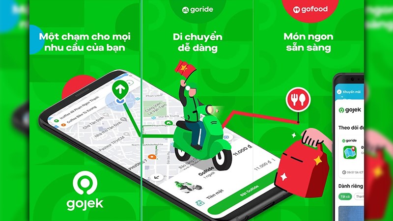 Ứng dụng gọi, đặt xe Gojex Ứng dụng gọi, đặt xe Gojex