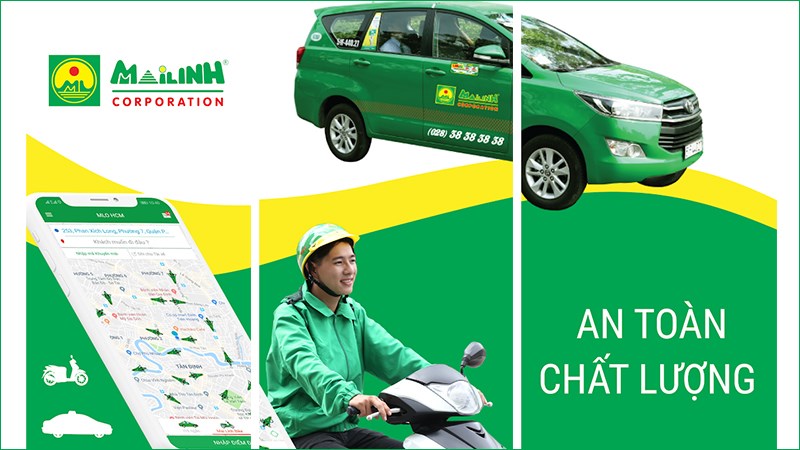 Ứng dụng đặt xe Mai Linh Ứng dụng đặt xe Mai Linh