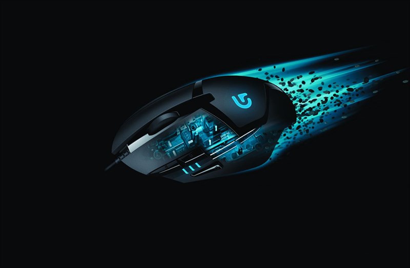 Logitech G402 Hyperion Fury với DPI lên tới 4000 Logitech G402 Hyperion Fury với DPI lên tới 4000