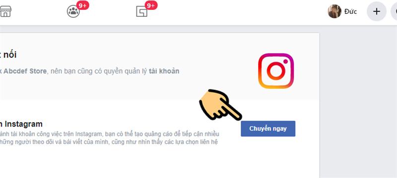 Kết nối Instagram Kết nối Instagram