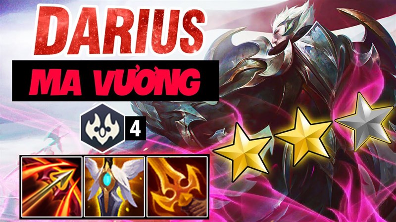 Darius sẽ là chủ lực hàng phòng thủ của đội hình Darius sẽ là chủ lực hàng phòng thủ của đội hình