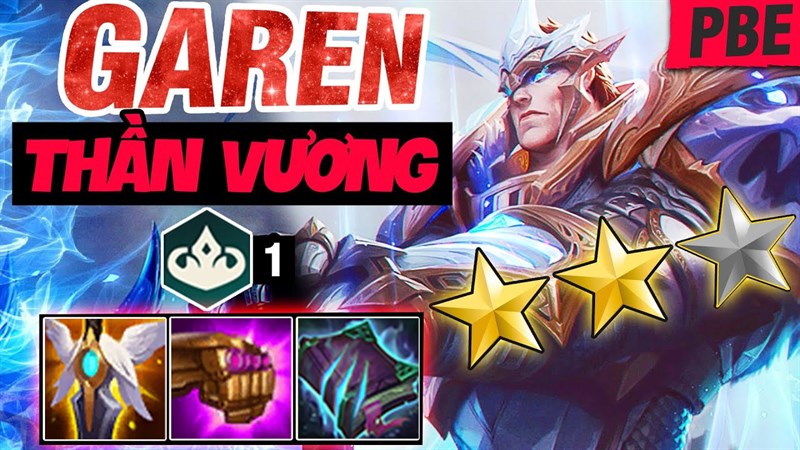 Garen sẽ đóng vai trò là chống chịu chính trong đội hình Garen sẽ đóng vai trò là chống chịu chính trong đội hình