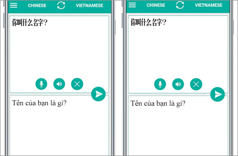 Dịch Việt - Trung Ứng dụng Dịch Việt - Trung