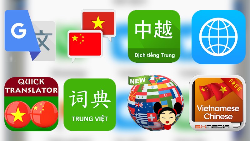 8 ứng dụng dịch tiếng Trung, tra từ điển trên điện thoại chuẩn miễn phí 8 ứng dụng dịch tiếng Trung, tra từ điển trên điện thoại chuẩn miễn phí