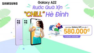 ƯU ĐÃI KHI MUA SAMSUNG GALAXY A22