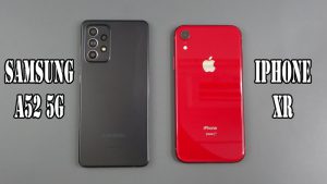 Galaxy A52 5G mới và iPhone XR cũ