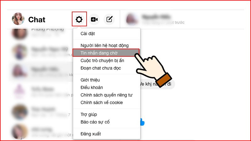 b11-800x450-3 Chọn biểu tượng cài đặt hình bánh răng cưa > Chọn tin đang nhắn chờ.