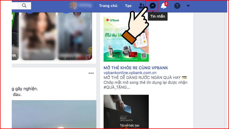 b111-800x450-1 Đăng nhập Facebook trên trình duyệt web bất kỳ, chọn biểu tượng tin tin nhắn.