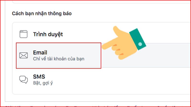 b3-800x450-1-1 Kéo xuống dưới chọn vào email.