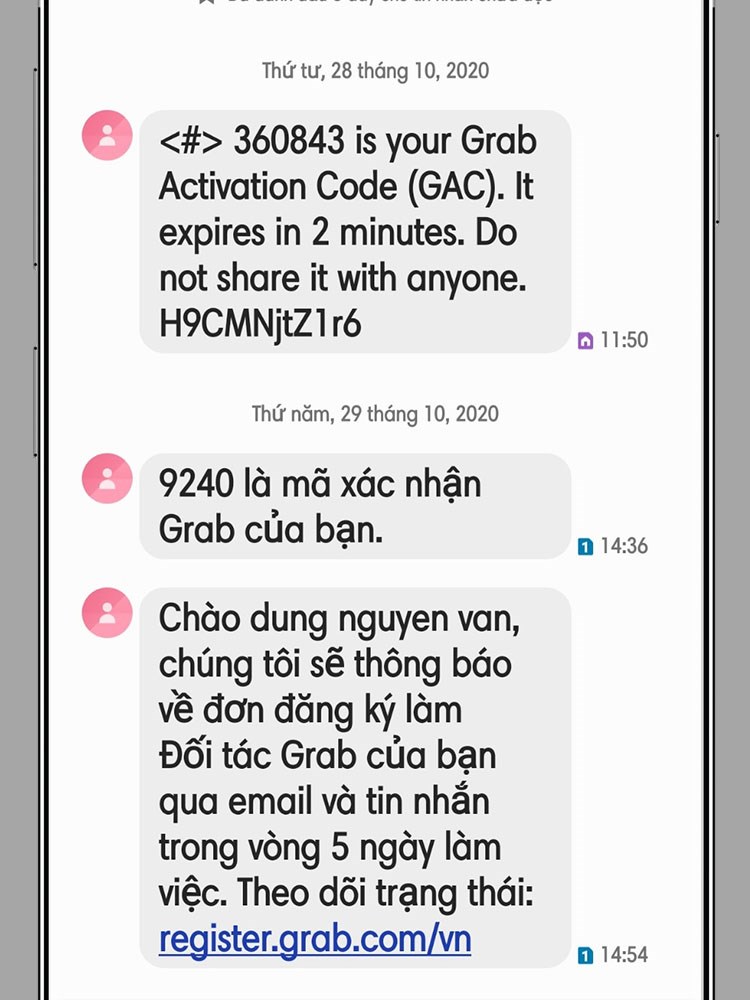 Bạn sẽ nhận được tin nhắn thông báo về điện thoại. Bạn sẽ nhận được tin nhắn thông báo về điện thoại.