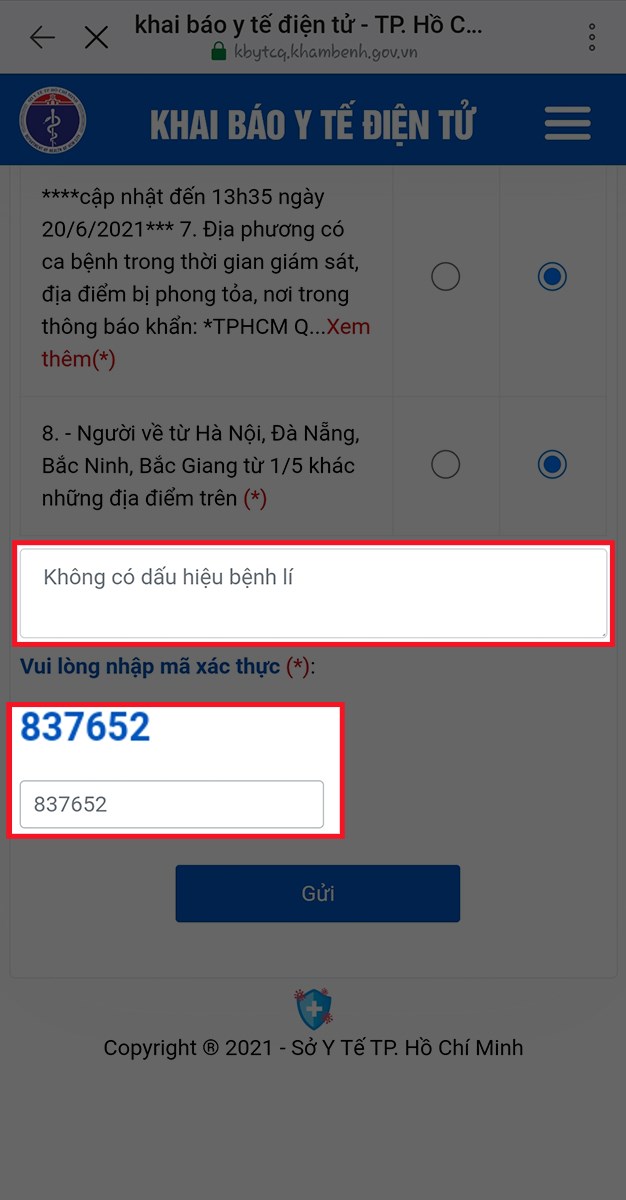 Nhập mã xác thực Nhập mã xác thực