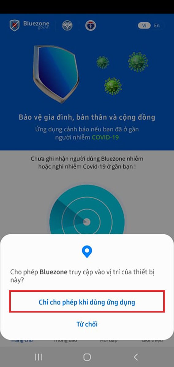 cấp quyền vị trí cấp quyền vị trí