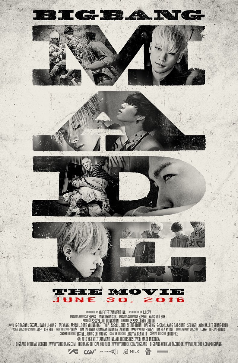 Poster phim Big Bang made: The movie Poster phim Big Bang made: The movie