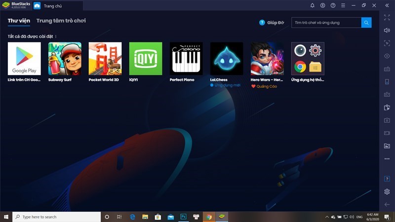 Phần mềm BlueStacks 4 Phần mềm BlueStacks 4