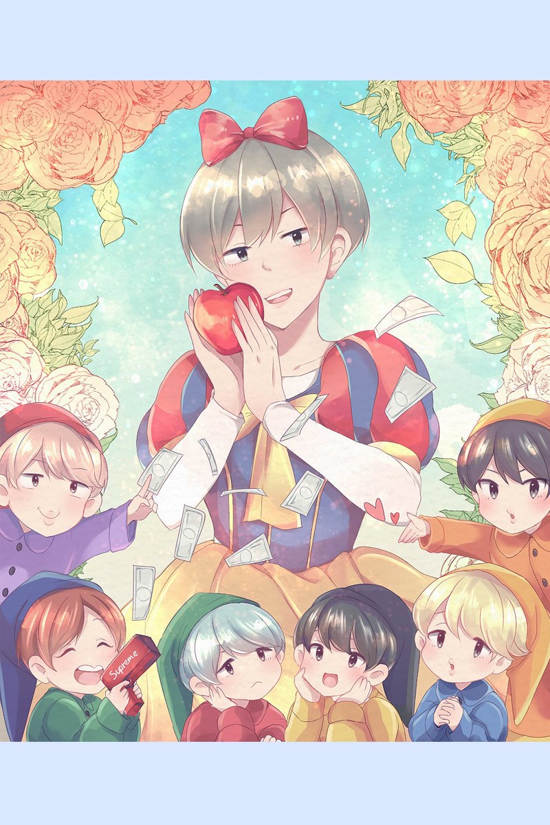 Chibi cả nhóm BTS - 8 Chibi cả nhóm BTS - 8