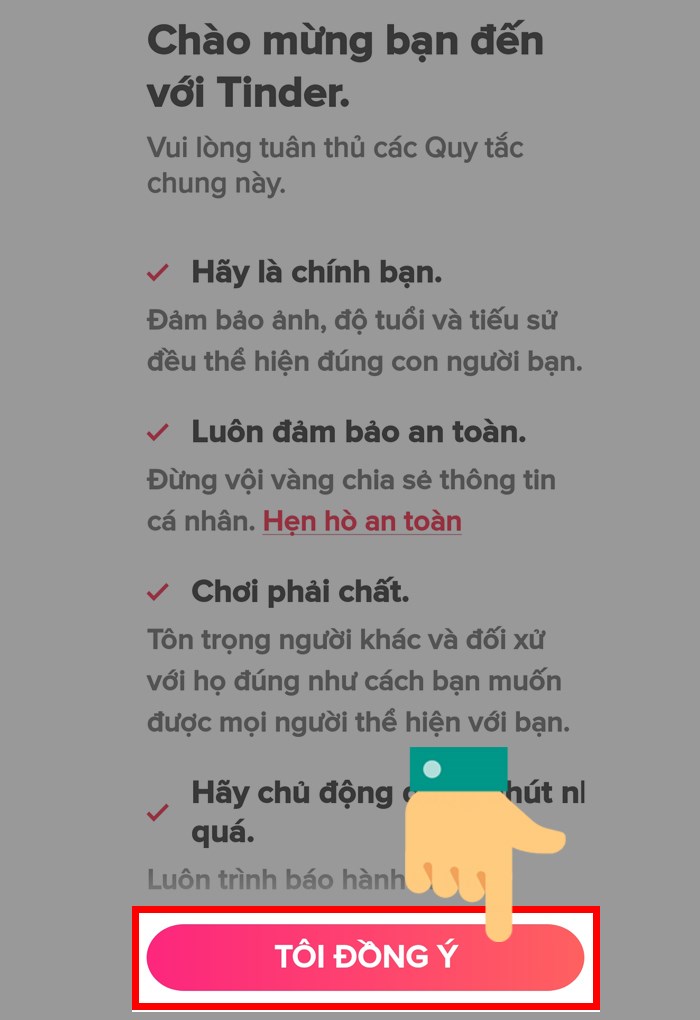 buoc5-700x1020-1 Nhấn chọn Tôi đồng ý để xác nhận đồng ý điều khoản.