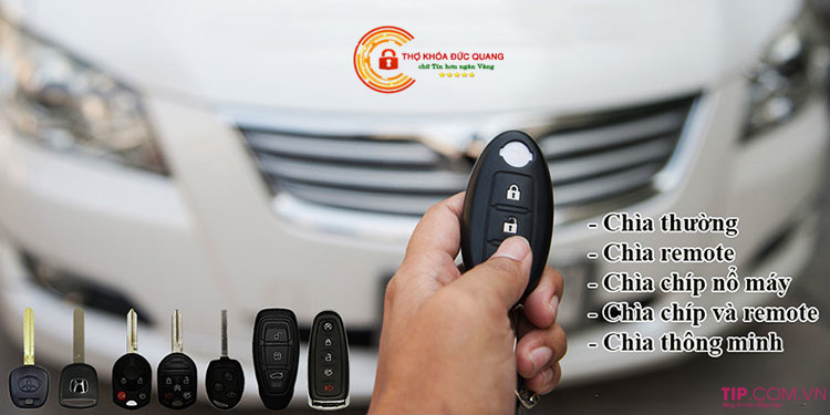 Dịch vụ làm chìa khoá ô tô giá rẻ nhất chỉ từ 100k 150k linh kiện chính hãng 100%