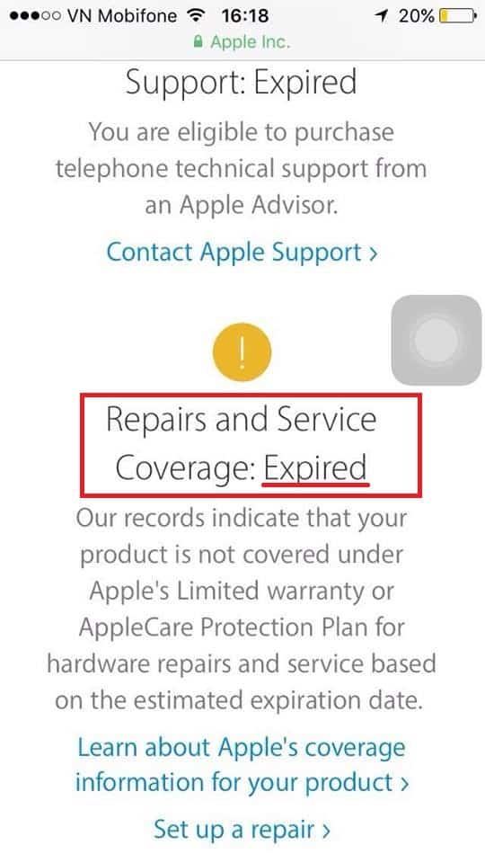 Cách check IMEI iPhone