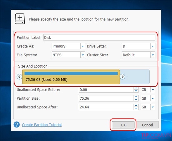 Cách chia lại ổ cứng trên Windows bằng Minitool Partition Wizard Home Edition