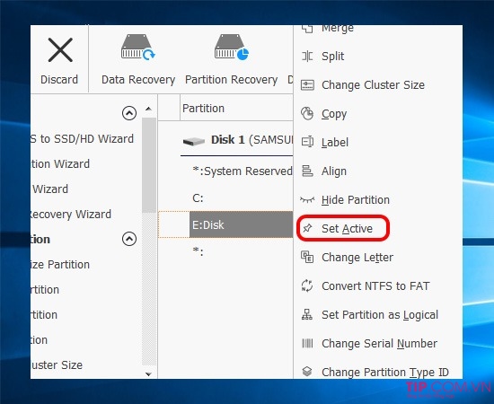 Cách chia lại ổ cứng trên Windows bằng Minitool Partition Wizard Home Edition