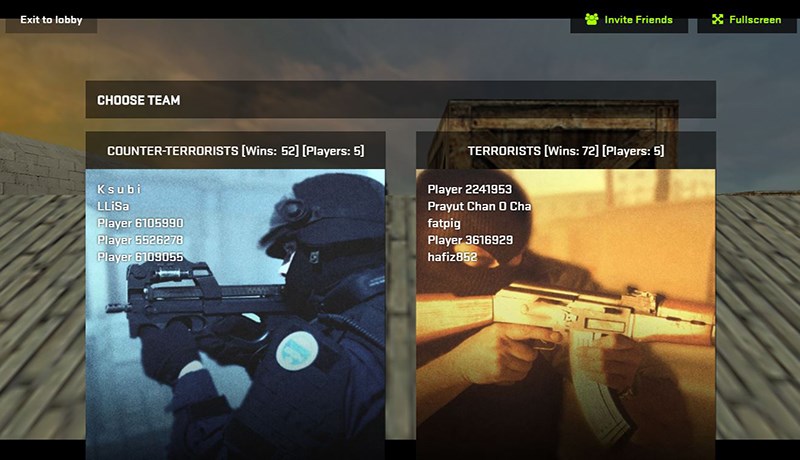 cach-choi-counter-strike-cs1-6-tren-may-tinh-khong-can-tai3-800x460-1 Khi đã hoàn thành việc load game, giờ đây bạn có thể chọn phe và chiến CS 1.6