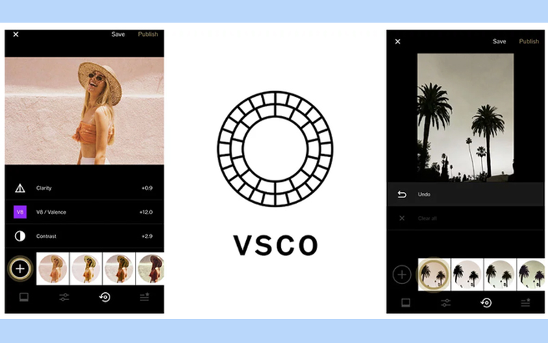 Ứng dụng chỉnh sửa hình ảnh VSCO