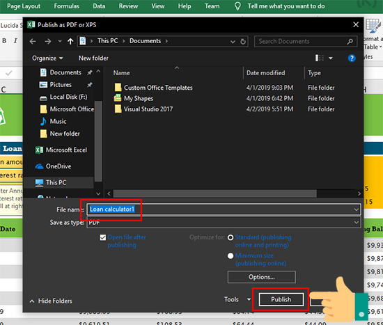 Cách chuyển Excel sang PDF đơn giản nhất