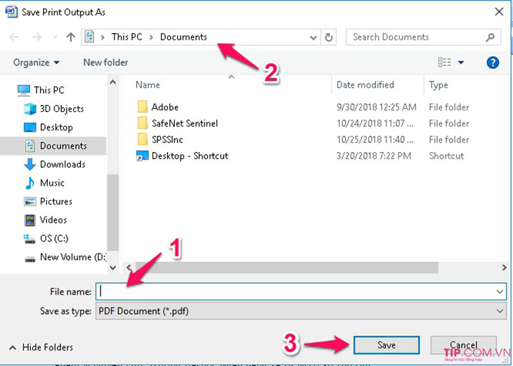Cách chuyển file word sang pdf miễn phí
