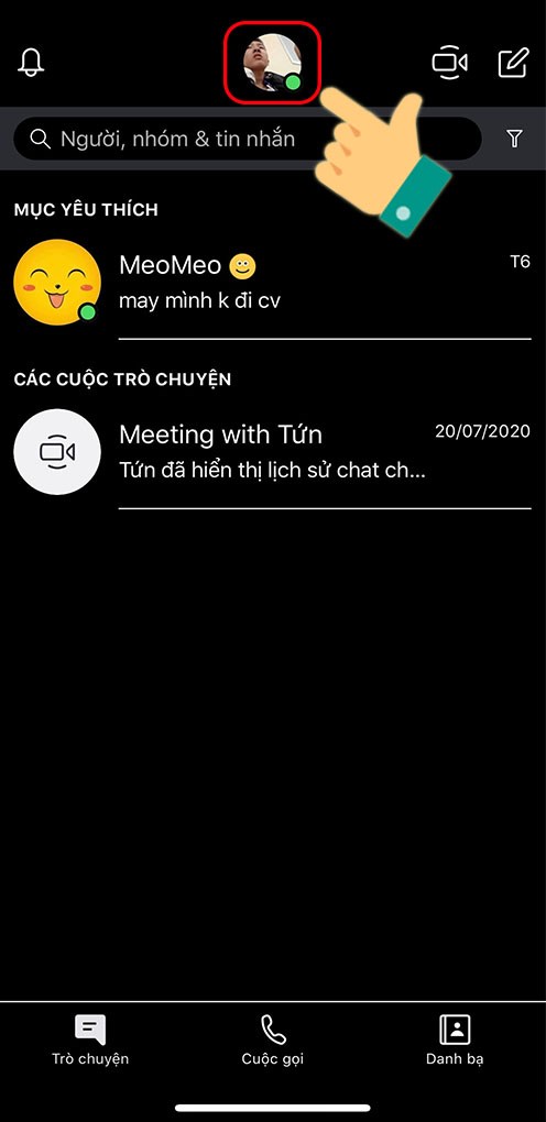cach-doi-ten-skype-tren-dien-thoai-may-tinh-don-gian-de-dang-5-496x1020-1 Nhấn vào biểu tượng tài khoản ở giữa màn hình