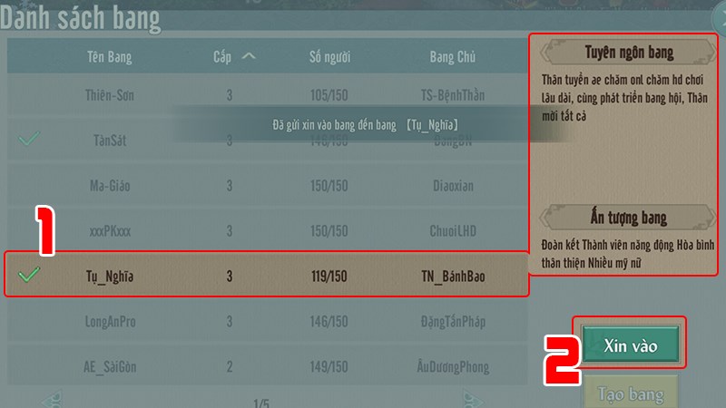 Xin gia nhập Bang Xin gia nhập Bang
