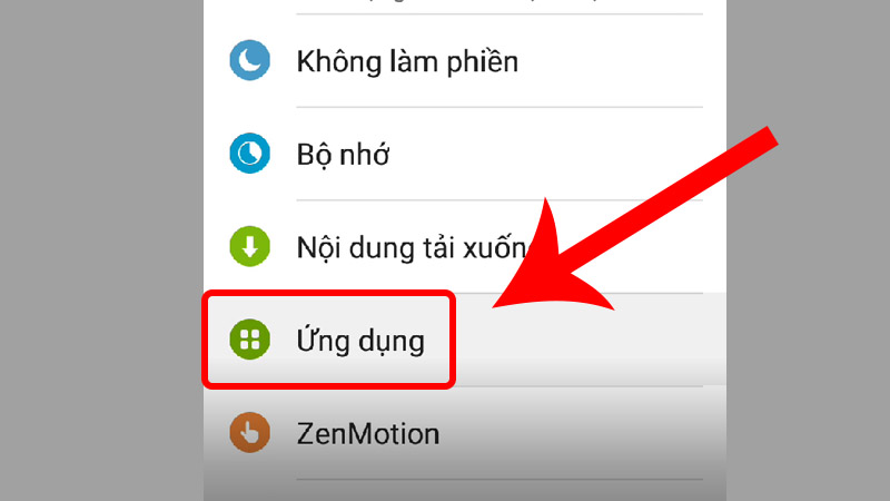 cach-khac-phuc-khi-dien-thoai-android-bi-mat-ung-dung-tin-1-800x450-1 Chọn Ứng dụng ở mục Cài đặt.